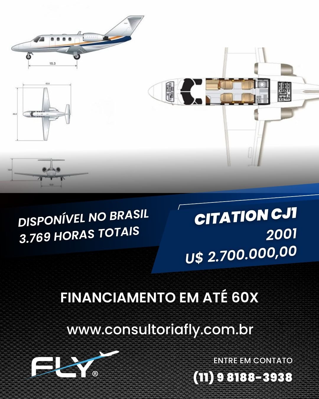 CITATION CJ1 – 2001