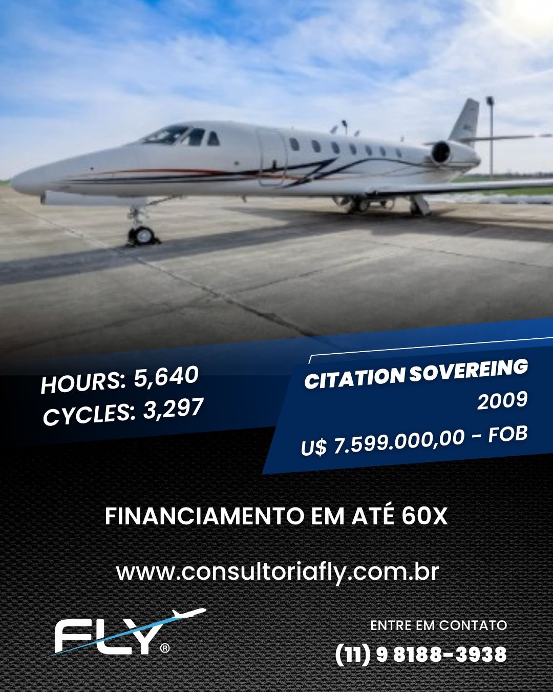 Cessna Citation Sovereing FOB – 2009