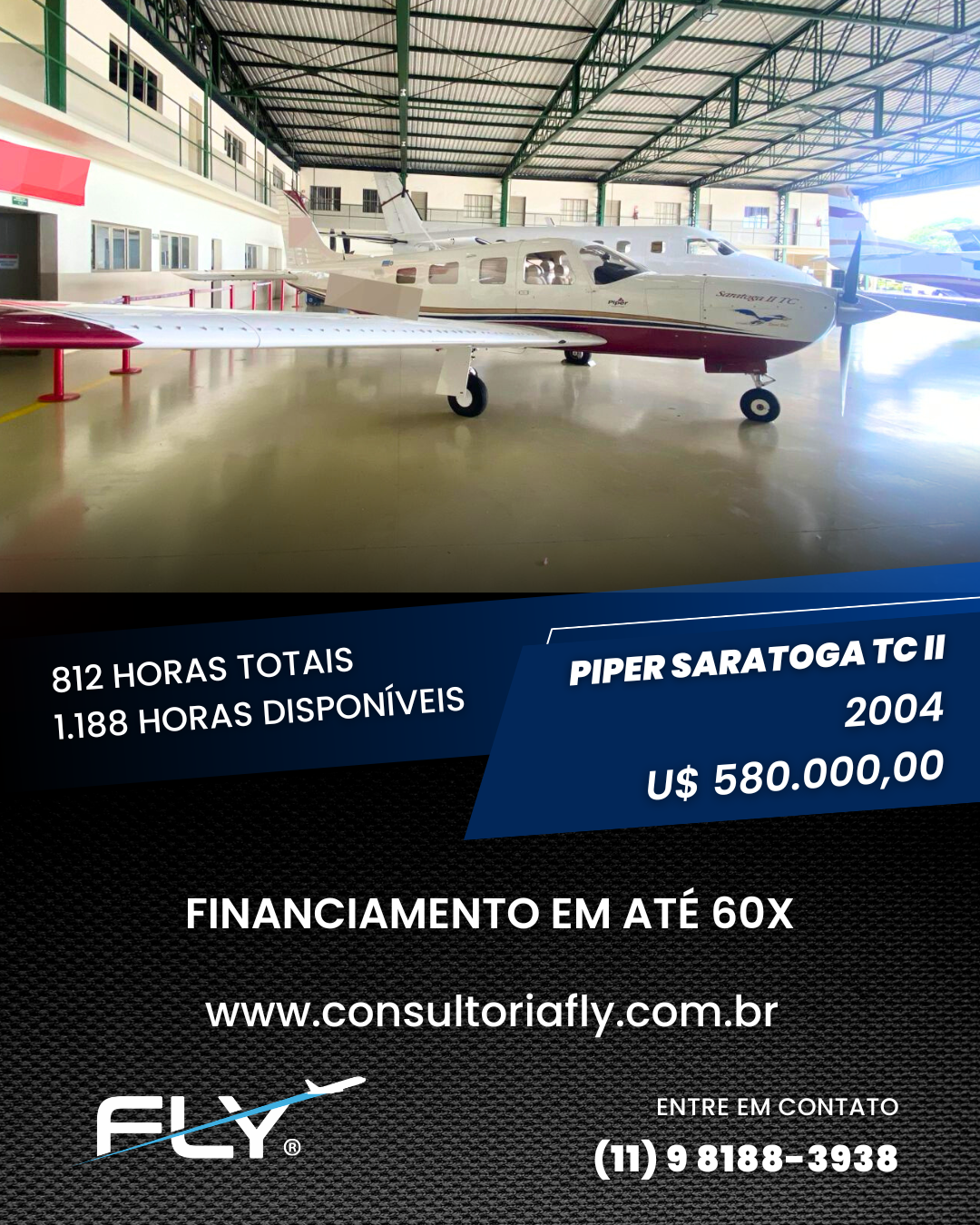 PIPER SARATOGA TC II – 2004